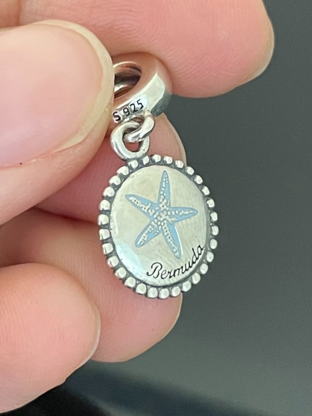 Original Pandora Bermuda Dangle Charm